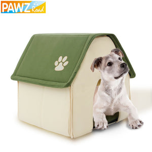 Dog House Red and Green Pet Kennel New Design Easy to Take and Packaged Puppy Cat Room Funny High Quality Beds Free shipping