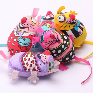 Colorful Mouse Cat Toy