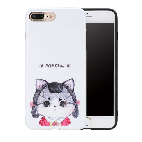 New Arrival Cartoon silicon case For Apple iPhone 7 7 Plus - Shock-proof