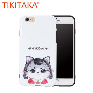 New Arrival Cartoon silicon case For Apple iPhone 7 7 Plus - Shock-proof