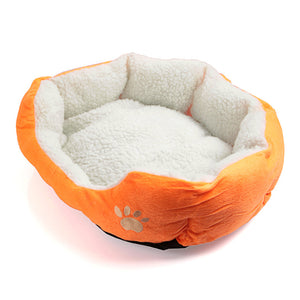 Cute Soft Dog Cat Pet Bed Mini House for Candy Colored Dogs Beds Soft Warm Pet House Kennel for Puppy Cat Pet Dog Supplies