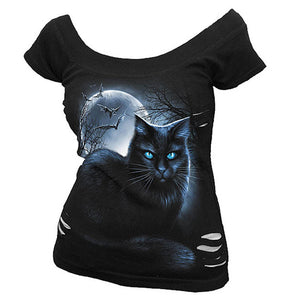 3D Cat  Short Sleeve Shirt