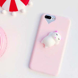 Squishy Phone Case for iPhone 7 - 6 - 6s Plus Cover 3D Cute Stress