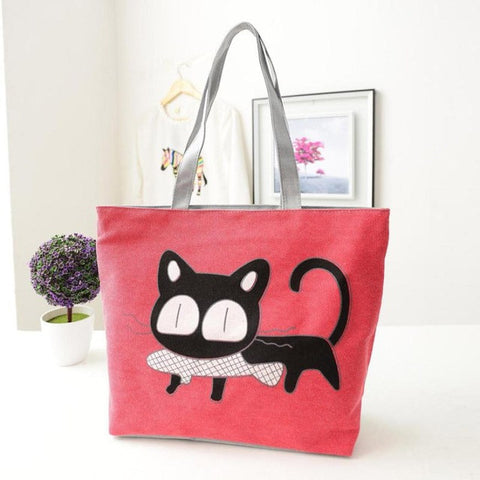 Fashion Cute Cartoon Cat Bag