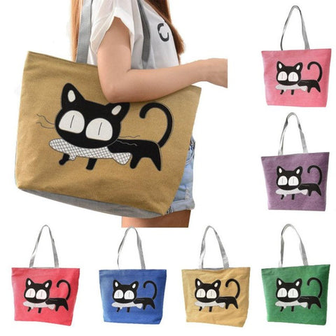 Fashion Cute Cartoon Cat Bag