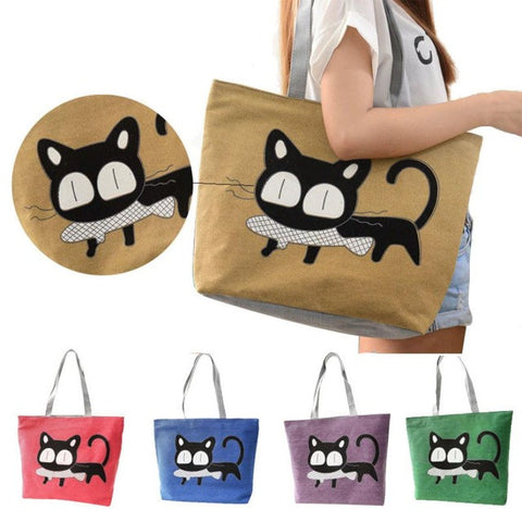 Fashion Cute Cartoon Cat Bag