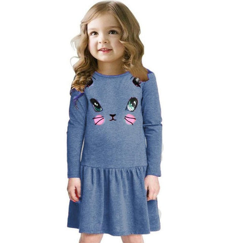 Girl's Cotton Blend Dress