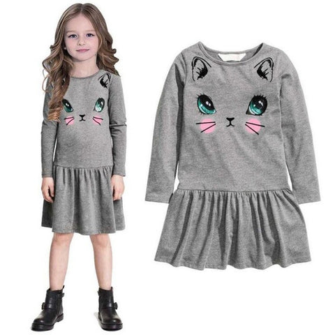 Girl's Cotton Blend Dress