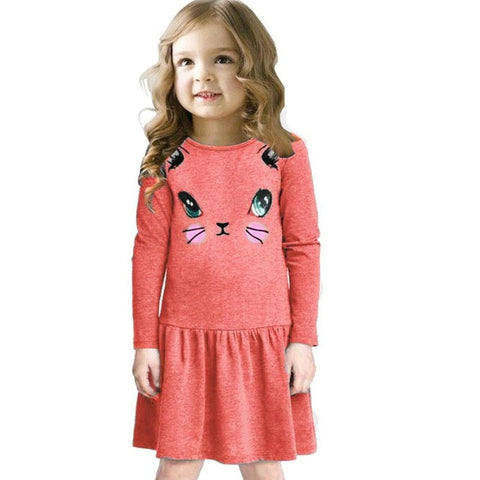 Girl's Cotton Blend Dress