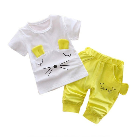 2 Pieces Baby Girls Clothes