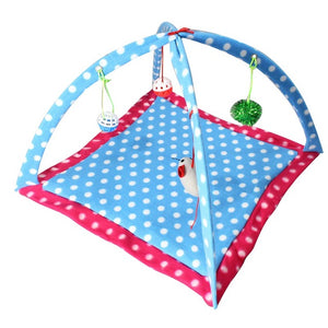 Funny Multifunction Cat Hammocks  Kitten Cat Supplies Play Hanging Sleep Bed Cat Furniture Tent with Balls Cat Play House Toys